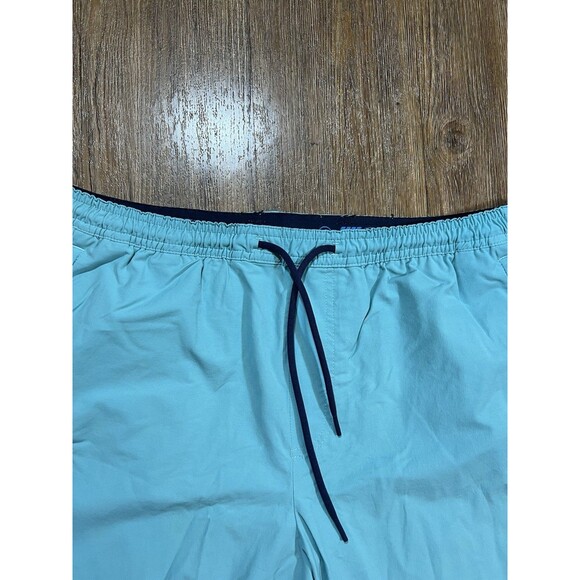Vineyard Vines On The Go Shorts Mens M Blue Lined Hybrid 7" Inseam Pockets - Picture 3 of 9